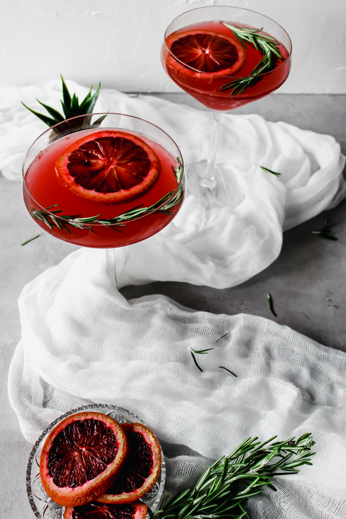 Blood Orange Gin Fizz